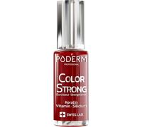 Vernis Durcisseur Ongles Biotine Silicium Keratine - Fortifie & Répare Les Ongles Abimés, Fragilisés, Cassants Par Semi Permanent, Vieillissement - Couleur Rouge Allure - Mains & Pieds - Swiss Made