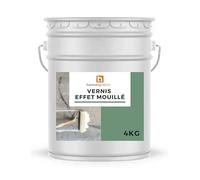 Vernis effet mouillé polyuréthane - 4 kg - Harmony Béton