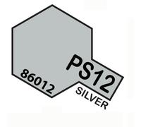 Vernis En Bombe Pour Polycarbonate 100 Ml Argent PS12 TAMIYA