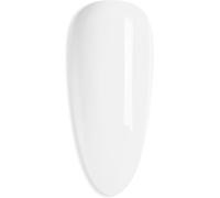 Vernis En Gel Couleur Blanc Brillant, 12 Ml, One Step, Semi-Permanants 3en1 Billance Longue Durer Sans L'aide De La Base Ni Du Top Coat, Sèchage Uv Lampe Led. Parfait Pour De Nail Art Diy! (Blanc)