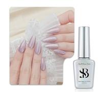 Vernis Gel 3-en-1 Sun&Beam Nails One-Step | Pas de Base ni de Top Coat Nécessaires, Sans Ponçage, Compatible UV/LED 12ml (#585 Nude Rosé)