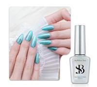 Vernis Gel 3-en-1 Sun&Beam Nails One-Step | Pas de Base ni de Top Coat Nécessaires, Sans Ponçage, Compatible UV/LED 12ml (#728 Rêve Glacé)