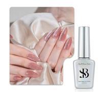 Vernis Gel 3-en-1 Sun&Beam Nails One-Step | Pas de Base ni de Top Coat Nécessaires, Sans Ponçage, Compatible UV/LED 12ml (#513 Rose Sakura)