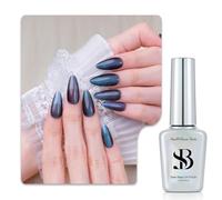 Vernis Gel 3-en-1 Sun&Beam Nails One-Step | Pas de Base ni de Top Coat Nécessaires, Sans Ponçage, Compatible UV/LED 12ml (#738 Ombre Boréale)