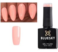 Vernis gel à ongles semi-permanent UV LED Bluesky - 10 ml - Choix de couleurs - 2 lingettes Home beauty for you par flacon