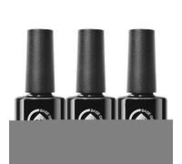 Vernis Gel Base En Fibre De Verre | Kit Base Gel Fibre de Verre Vernis à Ongles,3 Pièces Durcissement UV LED Nécessite Désincrustation Accessoires Manucure Pédicure Pour Salon Voyage Utilisation