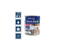 Blanchon Vernis gel biosourcé 1052 – Chêne foncé – 2,5 L