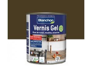 Vernis gel biosourcé - Chêne foncé - 1 L BLANCHON