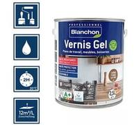 Vernis gel biosourcé chêne foncé 2,5 litres - BLANCHON - 1052