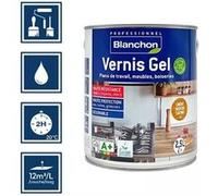 Vernis gel biosourcé chêne moyen 2,5 litres - - 1052
