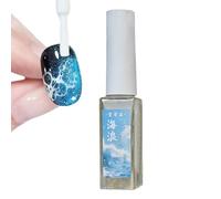 Vernis Gel Femme 7.5ml Effet Marbre Aplati Fournitures Manucure