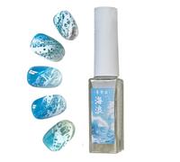Vernis Gel Femme,7.5ml Effet Marbre Aplati Fournitures Manucure | Gel Décoratif Pour Les Ongles,Pour Femmes Sœurs Professionnels Amis Famille Salon Maison Voyage Séjour