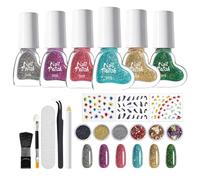 Vernis Gel Pour Ongles,1 Set De Cosmétiques Pour Manucure,Vernis À Ongles Pour Les Filles | pour Mère Petite Amie Épouse Salon à la Maison Rassemblement Plage Voyage Rencontres Déplacement