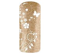 Vernis gel UV de finition à paillettes dorées STARLIGHT 7526