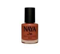 Vernis Halal Caramel Naya - Terre de Nubie - Perméable à l’eau - Compatible Salat - 15 ml - Certifié WHU - Sans alcool - Manucure licite et élégante - Brillance et Longue Tenue