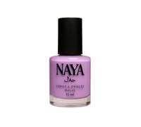 Vernis halal NAYA Violet clair - Brume de Lavande - 15 ml | Perméable à l’eau, compatible salat | Formule respirante certifiée WHU | Manucure chic & licite