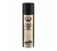 Vernis - K2 - L340 - Acrylique - Séchage rapide - 500 ml - Noir mat