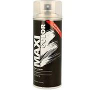 Vernis laque aérosol MAXICOLOR MX0005 brillant transparent 400ml Transparent (vernis brillant)