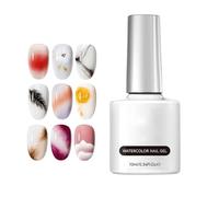 Vernis Marbré Pour Ongles Outils de Manucure Marbré Transparent 10ml | Gel Vernis à l'Encre Pour Salon Domicile Mariage Noces Soins Soirée Été Vacances Loisirs