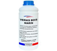 Vernis Marin - Codeve Bois - 1L - Intérieur/extérieur - Pour La Protection De Votre Bois En Atmosphère Marine De Bord De Mer.