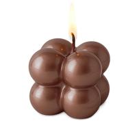 Vernis marron métallisé pour bougies | Transforme et embellit avec effet métallisé | Application facile et séchage rapide | Idéal pour bougies à base claire | sans odeur pendant la combustion | 500 ml