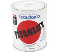 Vernis mat écologique à base d'eau blanc 750ml titanlux 02t056634