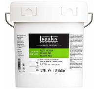 Vernis médium - Mat - Peinture acrylique - Liquitex - Pot 3,78L