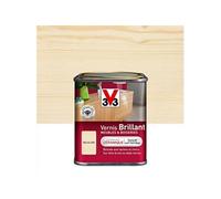Vernis meuble et objet V33 - Incolore brillant - 0.25l - Intérieur - Boiserie