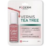 Vernis Mycose À Ongles - Swiss Made Couleur Bois De Rose - 8ml Antifongique Au Tea Tree, Silicium & Biotine Renforce, Répare & Camoufle Les Ongles Jaunes Et Abîmés Créé Par Un Podologue