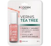 Vernis Mycose À Ongles - Swiss Made Or Rose Brillant - 8ml Antifongique Au Tea Tree, Silicium & Biotine Renforce, Répare & Camoufle Les Ongles Jaunes Et Abîmés Créé Par Une Podologue