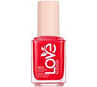 Vernis ongles LOVE by essie 80 % v g tal, qualit salon, v gan, rouge, Lust For Life, 0,46 fl oz