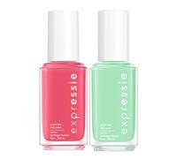 Vernis ongles s chage rapide Essie Expressie, formule v g talienne, rose, vert, rose et vert, sans colorants artificiels, v g talien, 1 kit