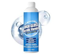 Vernis Peinture Acrylique,120 ml Résistant Aux UV Non-Jaunissant Transparent - Finition Transparente Pour Peinture Acrylique,Pour Artistes Amateurs Débutants Confirmés Créateurs Toile Bois DIY Art Œuv
