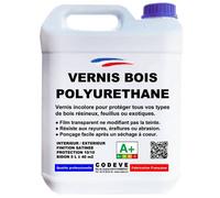 Vernis Polyurethane Bois - 5 L - Codeve Bois