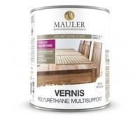 Vernis polyuréthane satiné incolore 1L Mauler