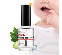 Vernis pour arrêter de se ronger les ongles - 12 ml Revêtement naturel et sûr | Prévention de l'habitude de se ronger les ongles pour les - Pour le soin de la croissance saine et pour