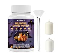 Vernis pour Bougie, Vernis Colle Transparent Bougie, Vernis Acrylique, Contient Tatouages de Bougies de bougie Motif Fleur Autocollant Sticker, vernis Acrylique Brillant, Fixateur de Couleur-100ml