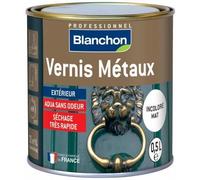 Vernis pour métaux extérieurs - BLANCHON - Incolore - Finition mate - 0,5 l - Protection des métaux extérieurs
