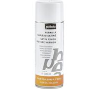 Vernis Pour Tableaux - Peinture À L'huile - Satiné - Pébéo - Bombe De 400ml