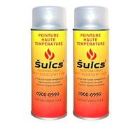 Vernis Professionnel Haute Température 400° - Aérosol 400ml - Transparent Ref. 0999 - Haut Pouvoir Couvrant - Finition après peinture Mécanique Auto Moto Radiateur ŠULCS BBQ® (2)