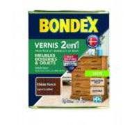 BONDEX - Vernis - Protège et Embellit le Bois - Satin - 0,5l - Chêne foncé