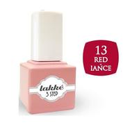 Vernis Semi-Permanent 13 Red Lance Lakke' 3-Step 7ml