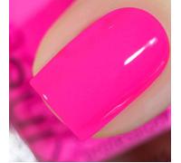 Vernis semi-permanent 15ml neon pink #2039, soak-off UV LED manucure DIY salon gel polish nail art couleur vive moderne