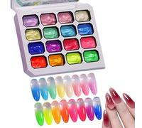 Vernis Semi-permanent 16 Couleurs de Vernis à Ongles
