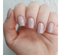 Vernis Semi Permanent Beige 16ml, Gel Naturel French Manucure, Blanc Uv Led Soak Off, M081 - Agnes