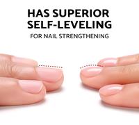 Vernis Semi Permanent Gel Rubber Base Coat Gel Polish Uv/Led Feuilles D'erable Brun Automne 6 Couleurs 10ml Renforcement Et Réparation De Manucure, Colle De Décorations - Kit 53