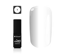 Vernis semi permanent Gel UV " Flexi " N°1 Blanc Couleur Intense - Silcare