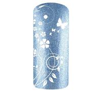 Vernis semi-permanent - Lilac Seduction - Violet/bleu pailleté - Tenue 3 semaines - Flacon 15 ml