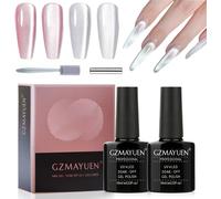 Vernis Semi Permanent Rose Nude 6pcs Rose Pale Pastel Gel Couleur Ongle Uv Soak Off Rose Clair Polish French Manucure Set