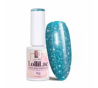 Vernis Semi Permanent UV/LED - Blues Flash Glitter 6g